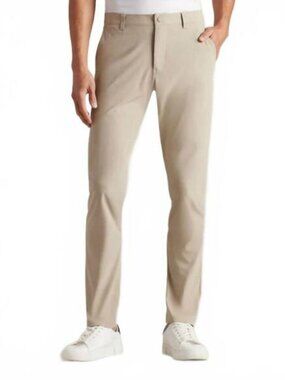 NWOT Rhone Commuter Slim Khaki Pants Size 36x33